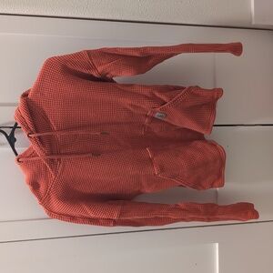 Carhartt Orange Waffle Knit Hoodie